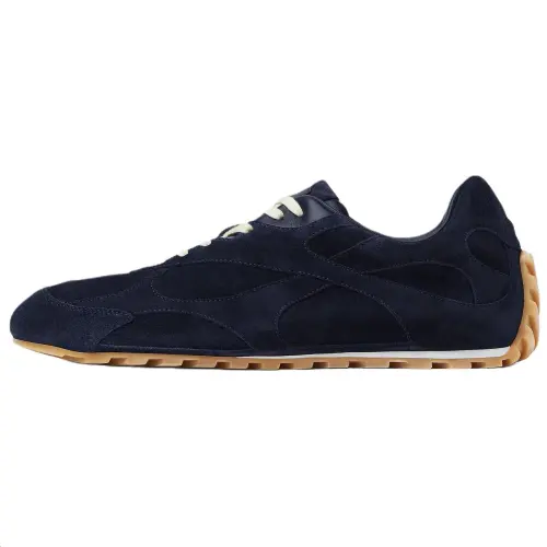 Bottega Veneta Orbit Flash Low top Casual Shoes Men's Neptune Blue