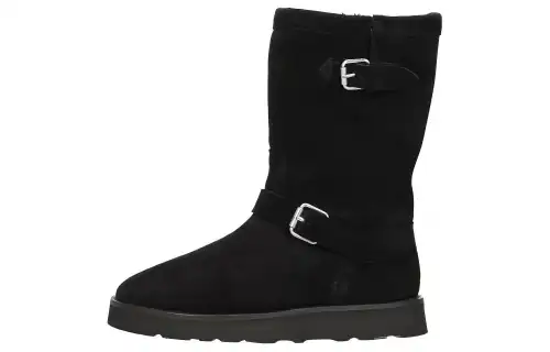 KENZO Buckle-detail Suede Boots