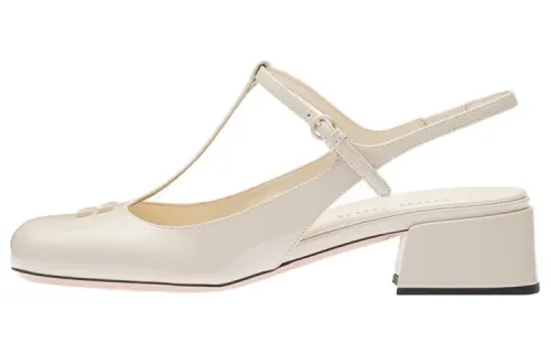 MIU MIU Patent-leather 35mm Slingback Pumps