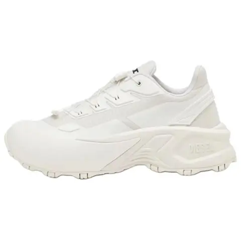 DIESEL Fabric Low top Casual Shoes Men's White