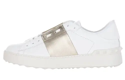 Valentino Open Low top Casual Shoes Women's White