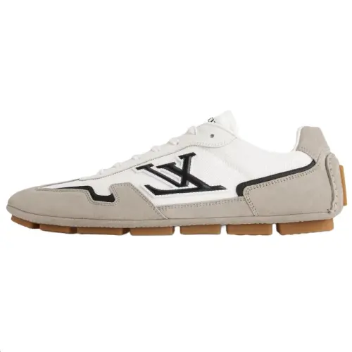 LOUIS VUITTON Rally Low top Casual Shoes Men's Gray