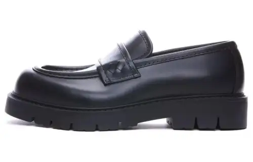 Bottega Veneta Haddock Loafers 4.5cm Men's Black