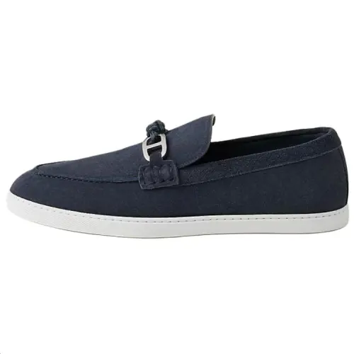 HERMES Ignacio Loafers Men's Blue