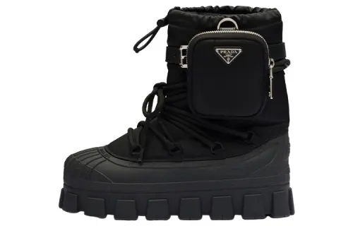 PRADA Recycled Nylon Après-ski Boots