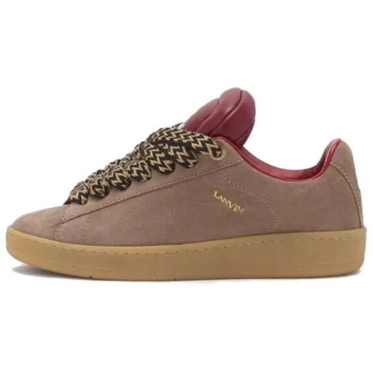 Lanvin Future X Lanvin Hyper Curb Sneakers 'Taupe Red'