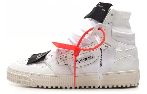 OFF WHITE Off Court 3.0 Leather White Black Tab