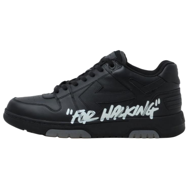 Мужские кеды OFF-WHITE Out Of Office (черный)