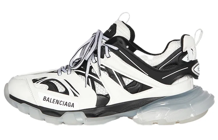 Balenciaga Track Clear Sole White/Black Women's