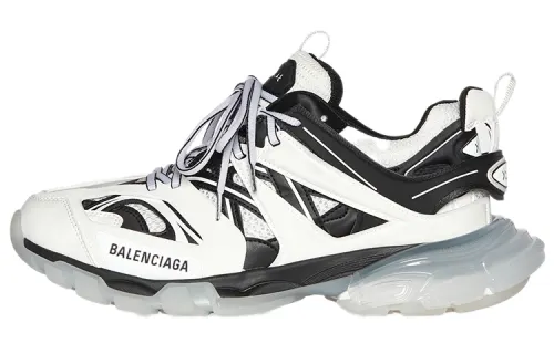 Balenciaga Track Clear Sole White/Black Women's