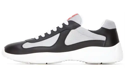 PRADA America's Cup Low top Casual Shoes Men's Black