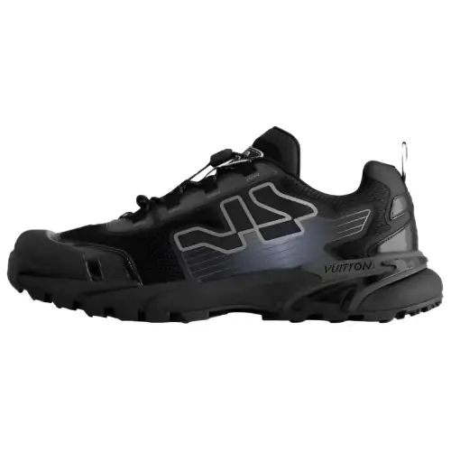 LOUIS VUITTON Runner Tatic 2025 Spring Men's Collection Low top Casual Shoes Men's Black