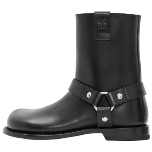 LOEWE Campo Ankle Boots 3cm Men's Black