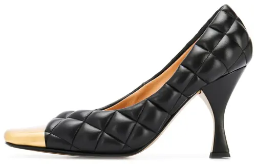 Bottega Veneta Dream Cone Heel High Heels Women's Black