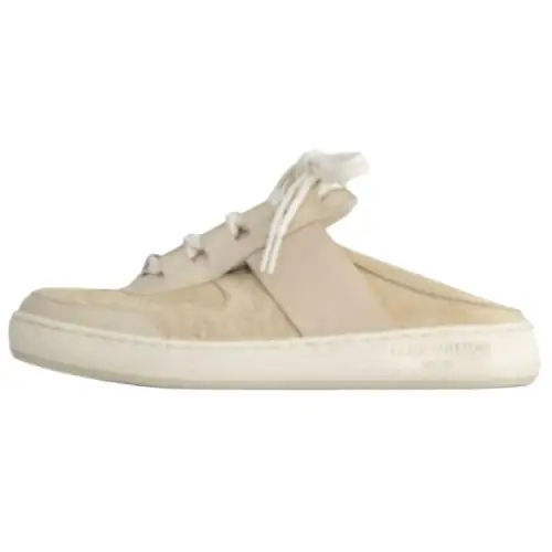 LOUIS VUITTON Lous Rubber Sole Closed Toe Slippers Women's Umber