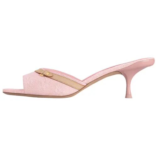LOUIS VUITTON 6AM Slide Slippers Women's Pink