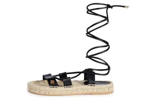 OFF WHITE Arrows plaque Lace up Espadrilles Women's