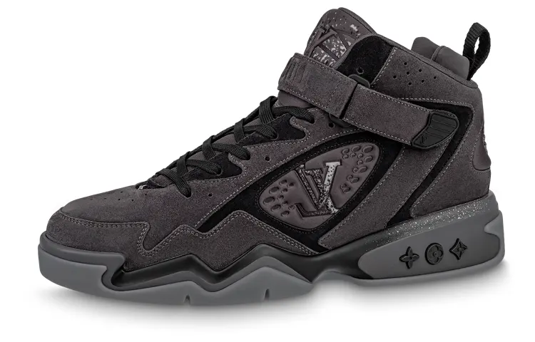 LOUIS VUITTON Trainer 2 Ankle Sneakers 'Grey'