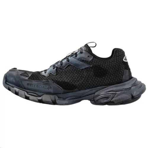 Balenciaga Track 3.0 Low top Chunky Sneakers Women's Black Blue