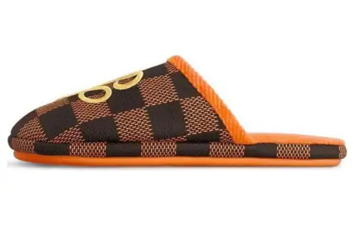 Louis Vuitton Palace Slipper 'Damier Pop - Orange'