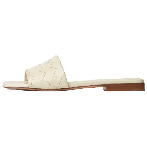 Bottega Veneta Parco Intrecciato Flat Sandals Women's