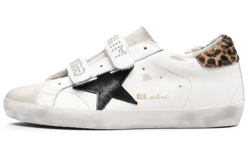 Golden Goose Old School Cow Leather Low top Skateboard Shoes Women's