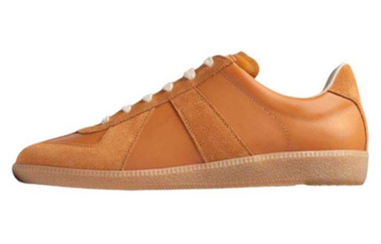 Мужские кеды Maison Margiela Replica (коричневые)