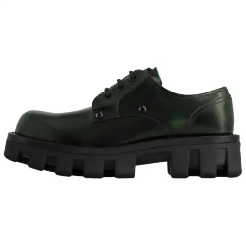 LOUIS VUITTON Checker Cow Leather Casual Shoes Men's Jasper