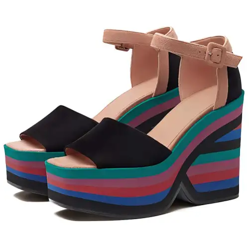 HERMES Early One Strap Sandals Stylish Sandal Women's Multicolor