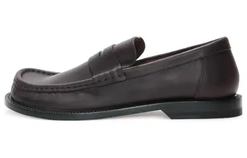 LOEWE Campo Leather Loafers
