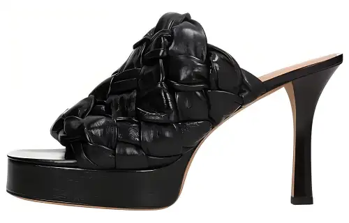 Bottega Veneta Slide Slippers Women's Black