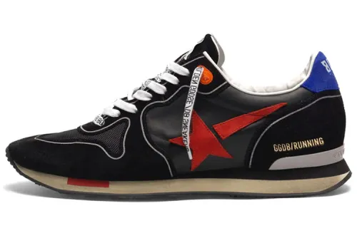 Golden Goose Low top Casual Shoes Men's Black Distressed