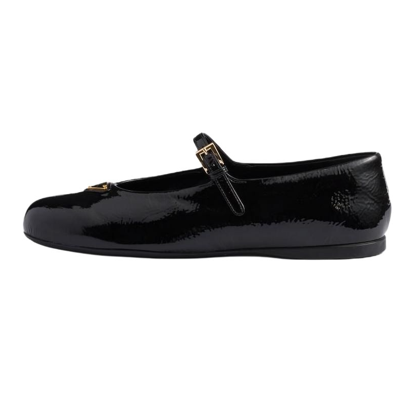 Женские туфли Prada Naplak (черные)