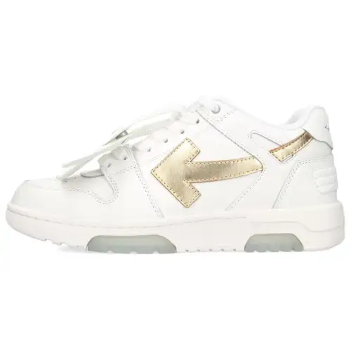 OFF WHITE Out Of Office Low top Casual Shoes Women's White Gold
