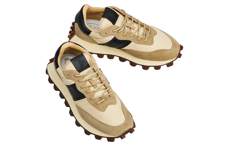 TOD'S 1T Panelled Lace-Up Sneakers