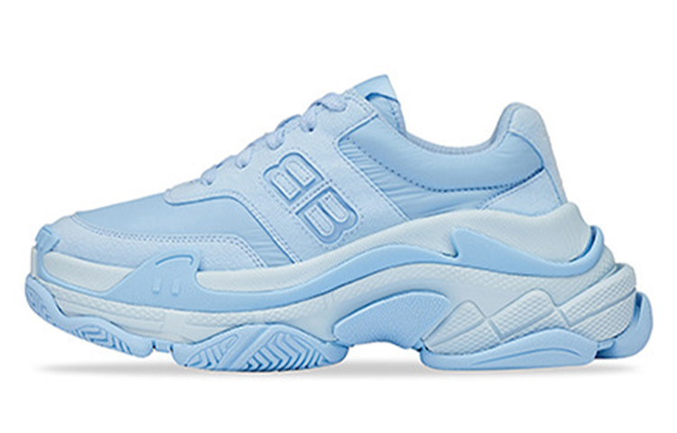 Женские кроссовки Balenciaga Triple S (синие)