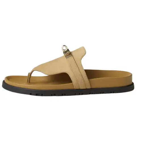 HERMES Empire Flip Flops Women's Yellow