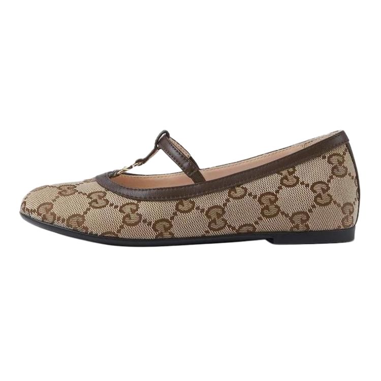 Детские кеды Gucci (коричневые)