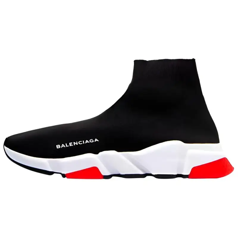 Balenciaga Speed Runner High top Casual Shoes Women's Black