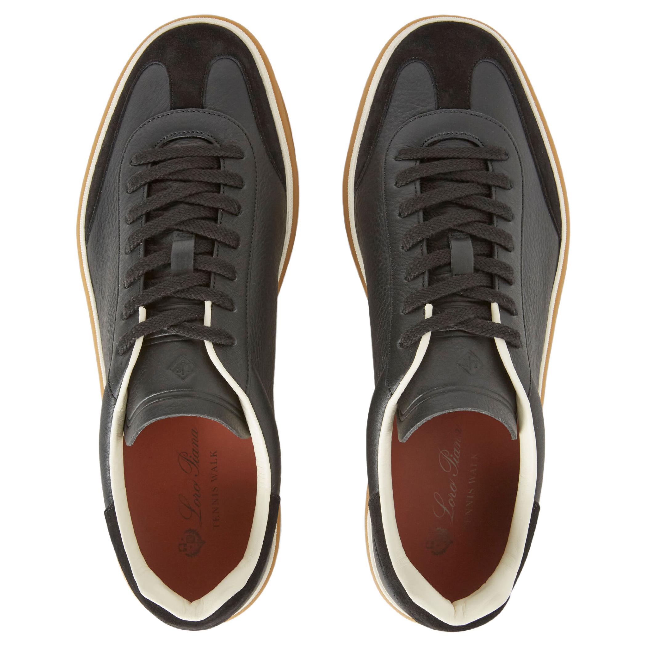 Loro Piana Low top Skateboard Shoes Men's Black