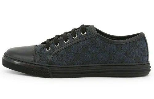 Gucci Wmns Gg Low 'Lead Black' Women's