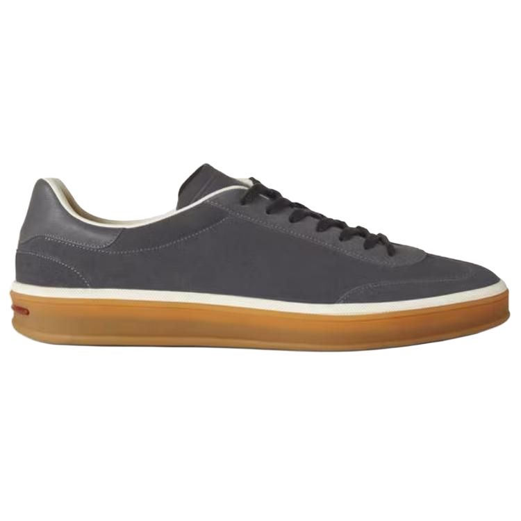 Loro Piana Low top Skateboard Shoes Men's Warm Gray