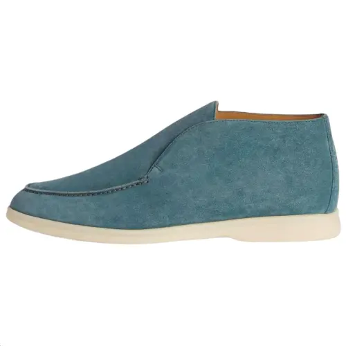 Loro Piana Open Walk Casual Shoes Men's Blue