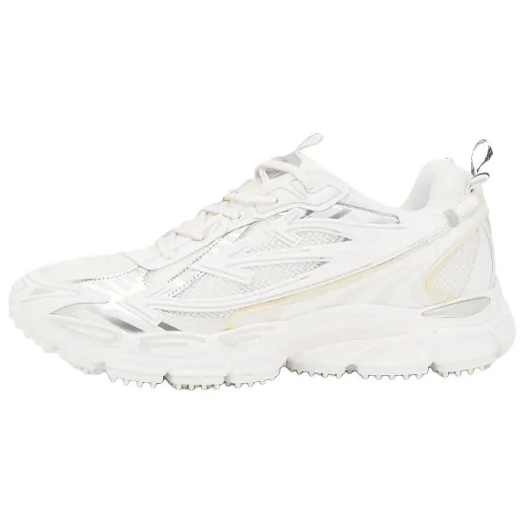 OFF-WHITE Be Right Back metallic-detail sneakers