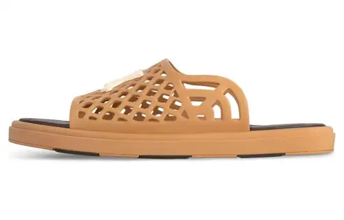 LOUIS VUITTON By Tyler, The Creator Waffle Mule Cognac Brown