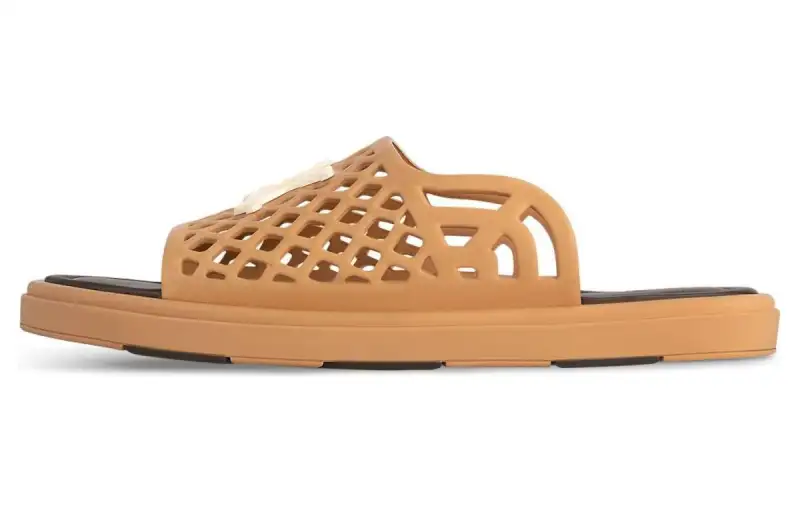 LOUIS VUITTON By Tyler, The Creator Waffle Mule Cognac Brown