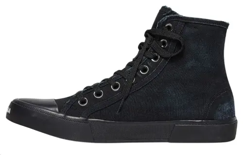 Balenciaga Paris High 'Destroyed - Triple Black'