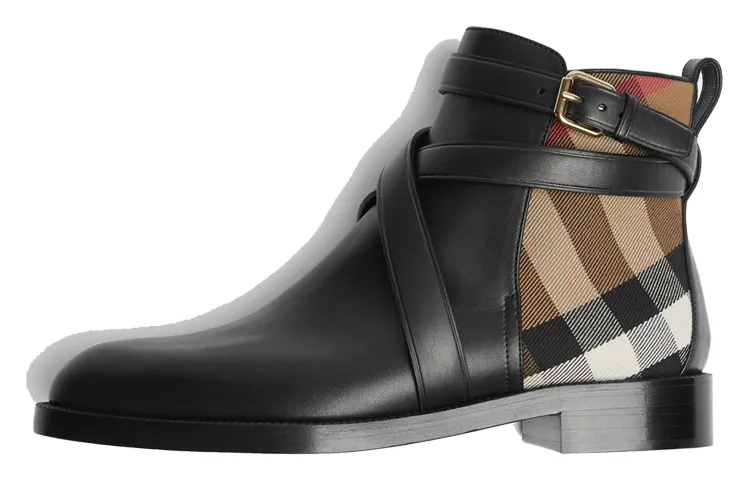 Burberry House Ankle Boots Women's Black