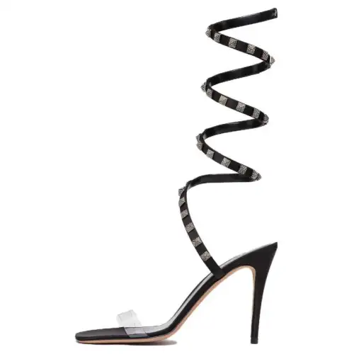 Valentino Garavani Rockstud 100 Leather Sandals