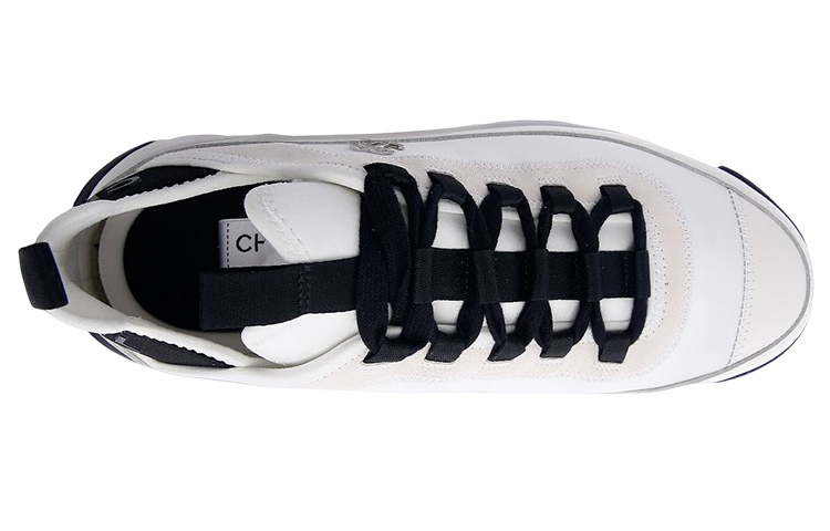 Chanel Velvet Calfskin & Mixed Fibers Sneaker 'Ivory'